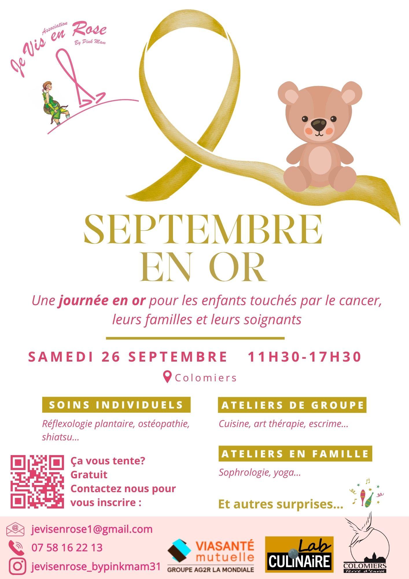 Affiche de la Journée en Or