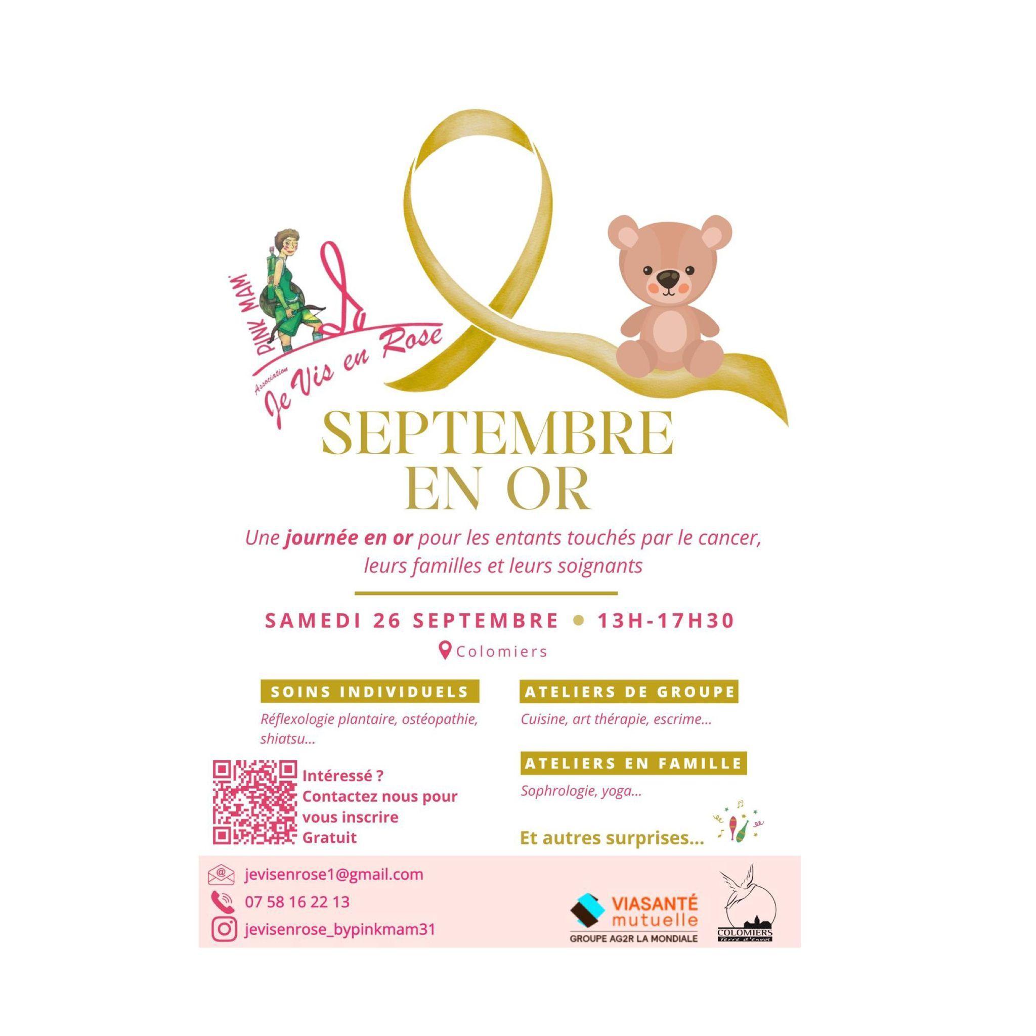 Affiche de la Journée en Or